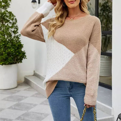 Pull tricoté pour femme, moderne, hivernal, élégant