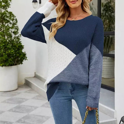 Pull tricoté pour femme, moderne, hivernal, élégant