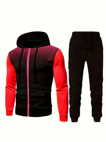 Veste de survêtement homme à capuche