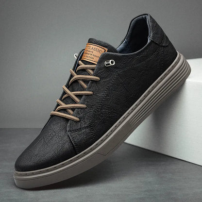 Baskets en cuir confortables pour hommes