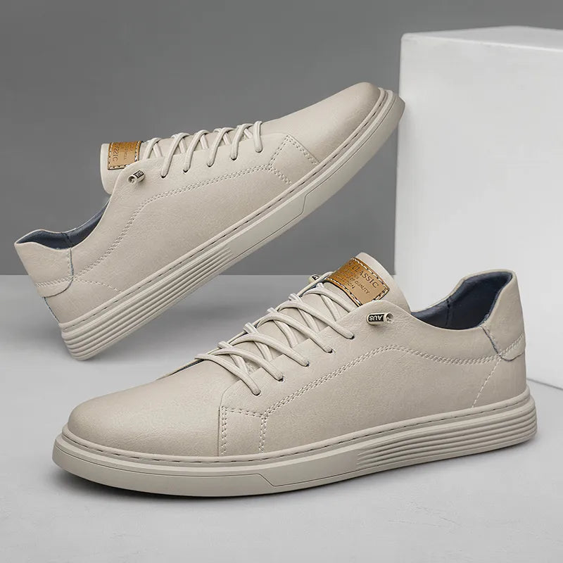 Baskets en cuir confortables pour hommes