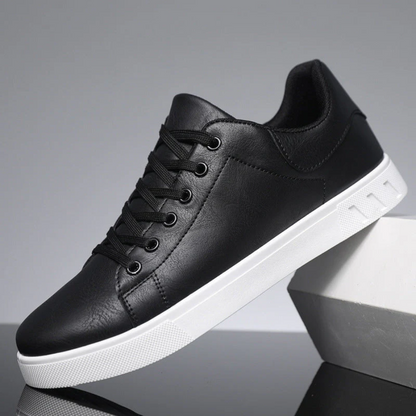 Baskets en cuir pour homme