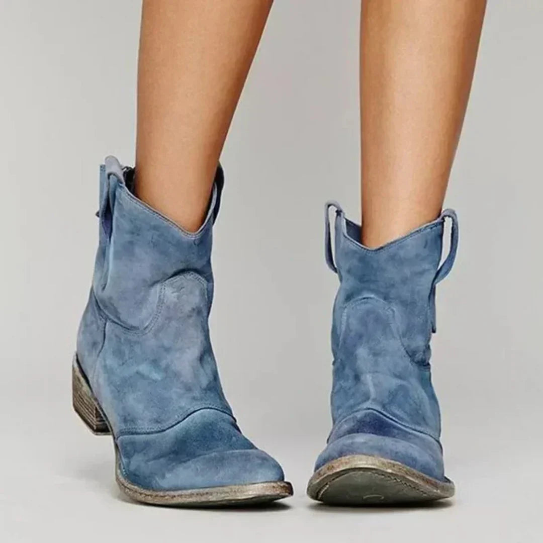 Bottes Western Cuir Femme