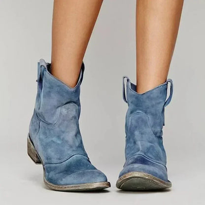 Bottes Western Cuir Femme
