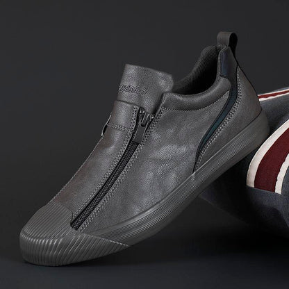 Chaussures en cuir pour hommes Semelles antidérapantes