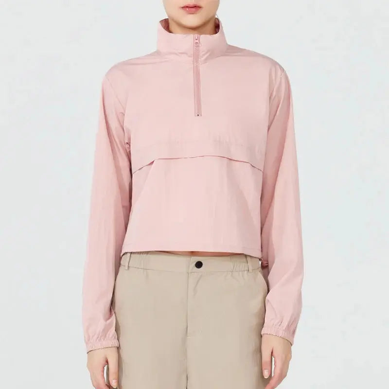 Doudoune femme coupe moderne avec fermeture éclair quart de longueur