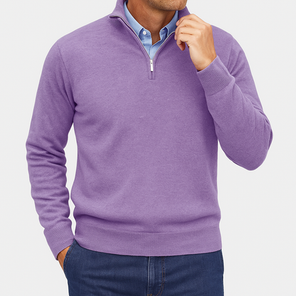 Sweat-shirt zippé confortable