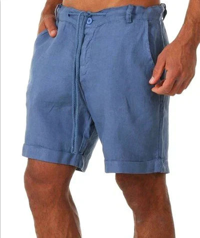 Shorts légers d'été pour hommes en coton