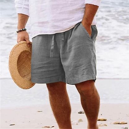 Shorts en lin confortables pour hommes (été)