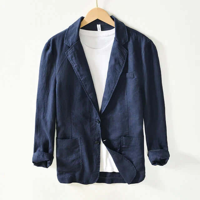 Blazer en lin léger pour homme été