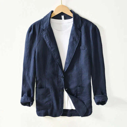 Blazer en lin léger pour homme été