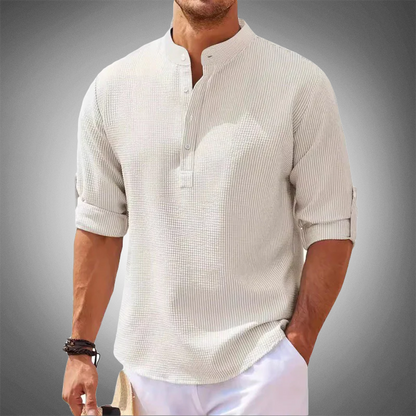 Chemise légère en coton pour homme Modern