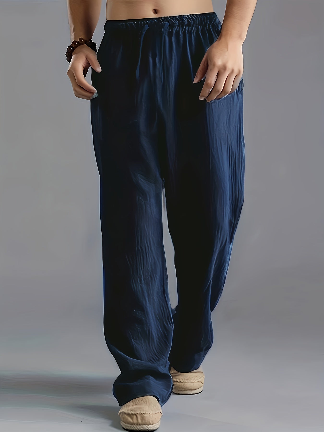Pantalon homme confortable Taille élastique