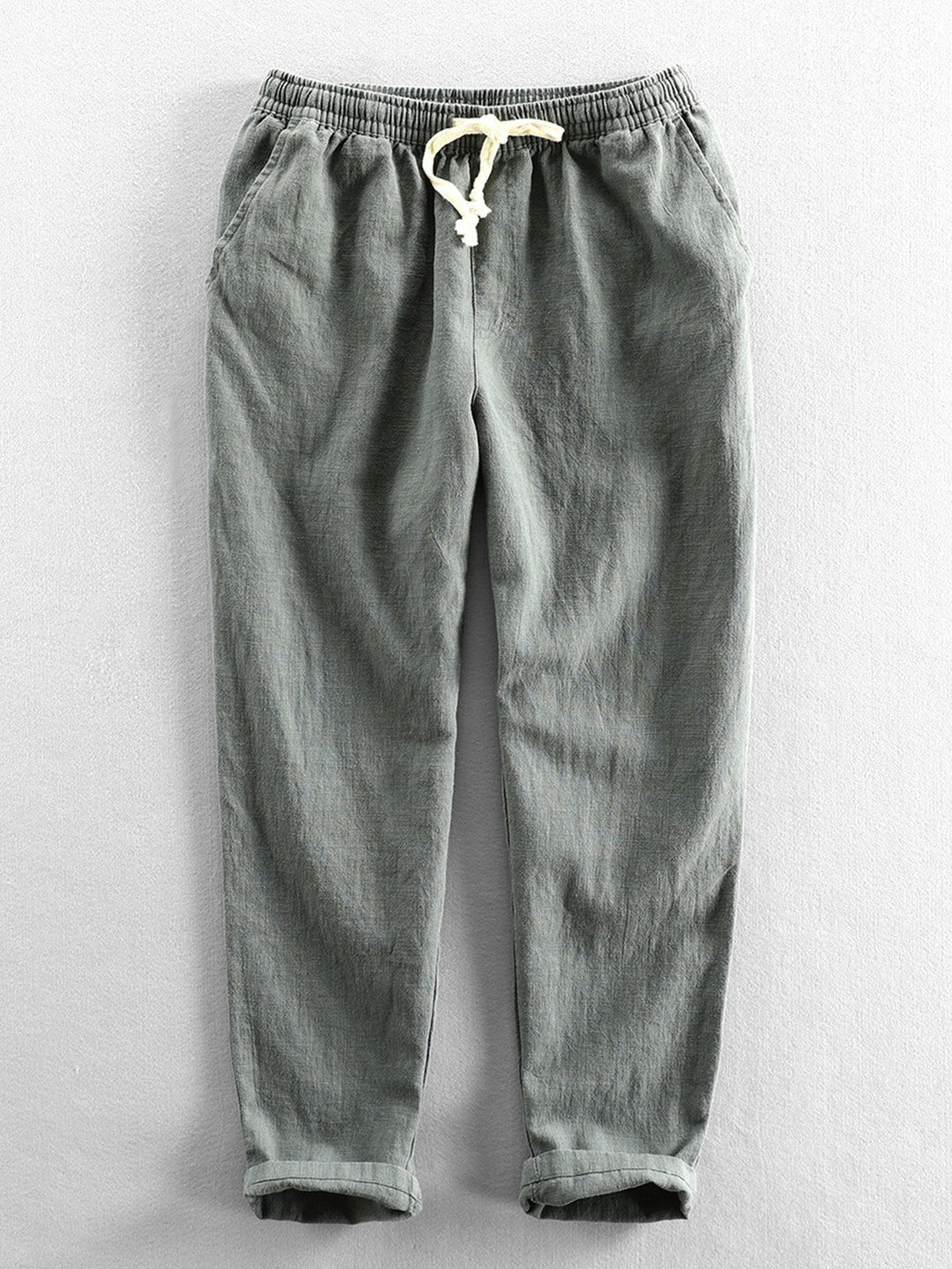 Pantalon décontracté homme taille élastique confortable