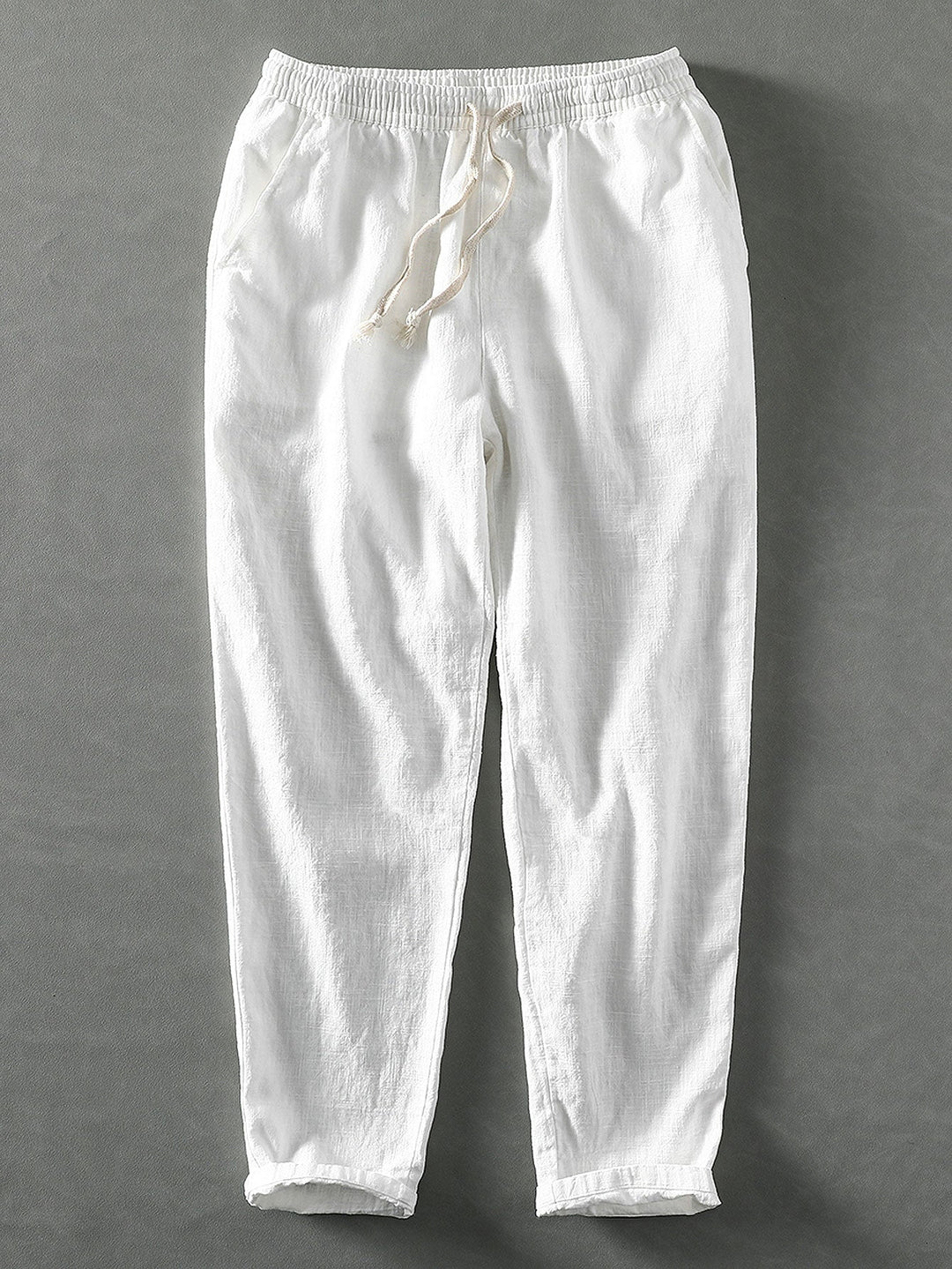 Pantalon décontracté homme taille élastique confortable