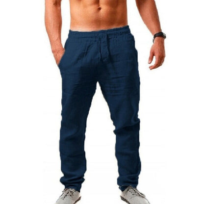 Pantalon en lin confortable, moderne pour l'été
