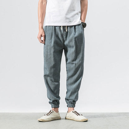 Pantalon de jogging homme confortable en coton léger