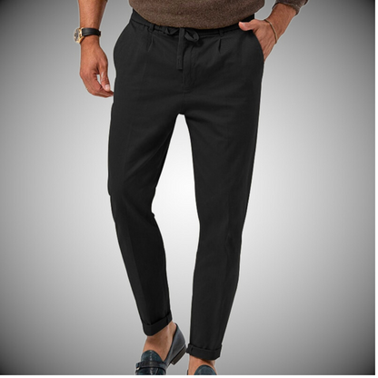 Pantalons en lin confortables pour hommes