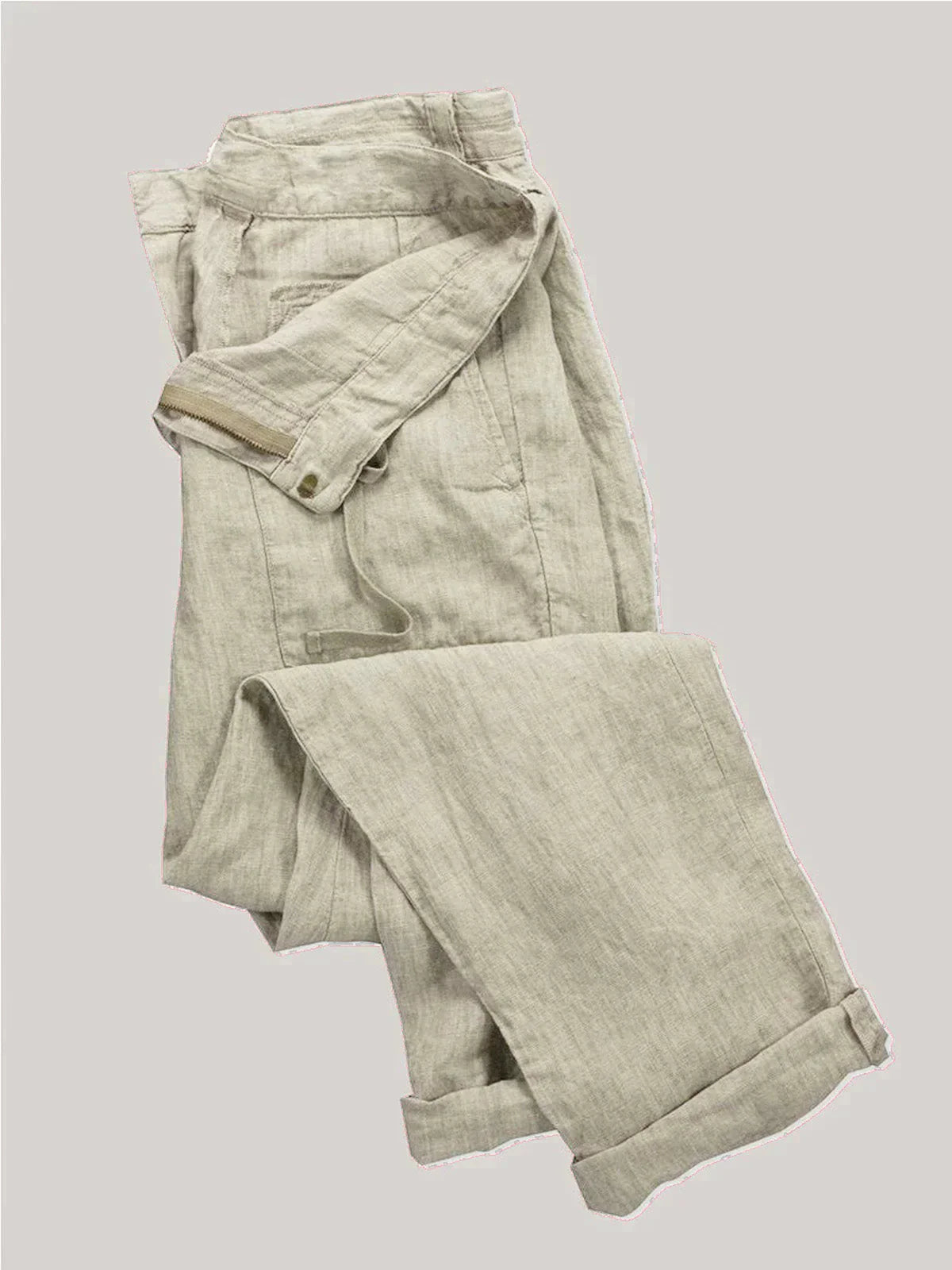 Leinen Sommerhosen Männer Elegant - IdealeKleiden