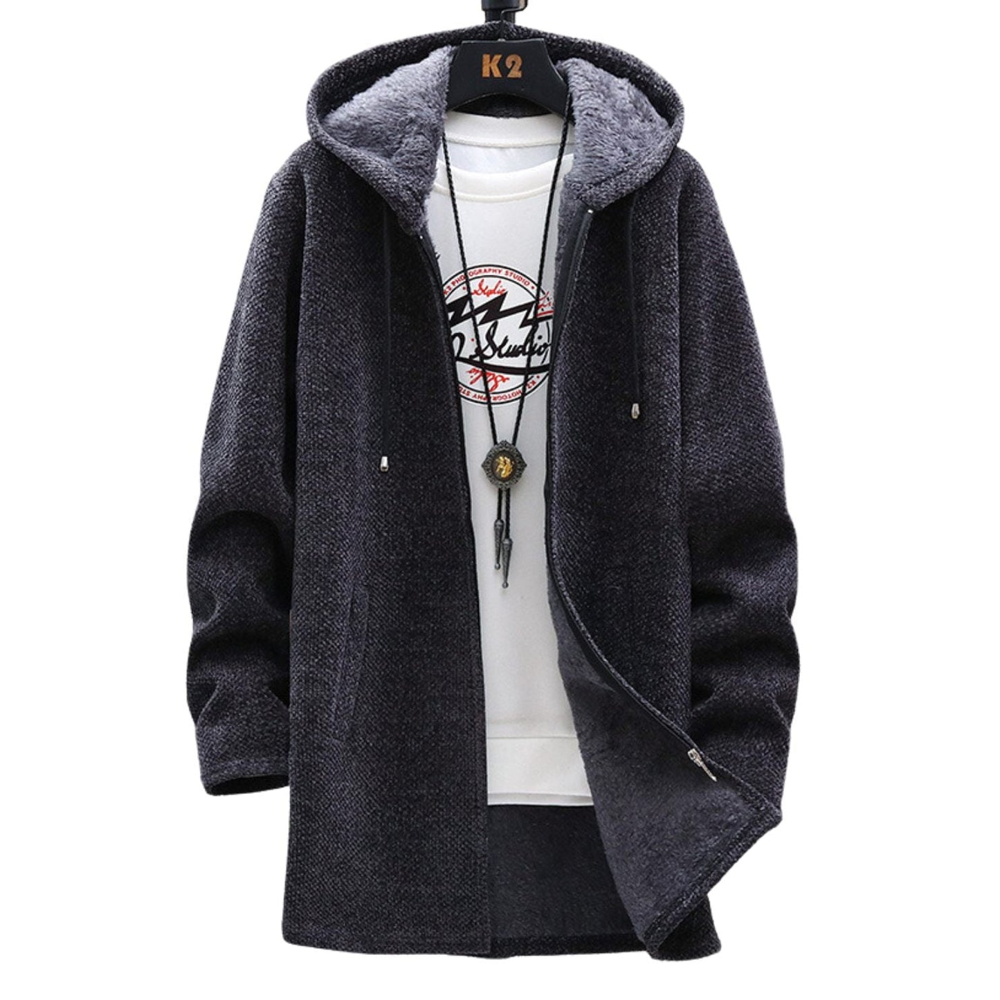 Veste à capuche moderne pour femme