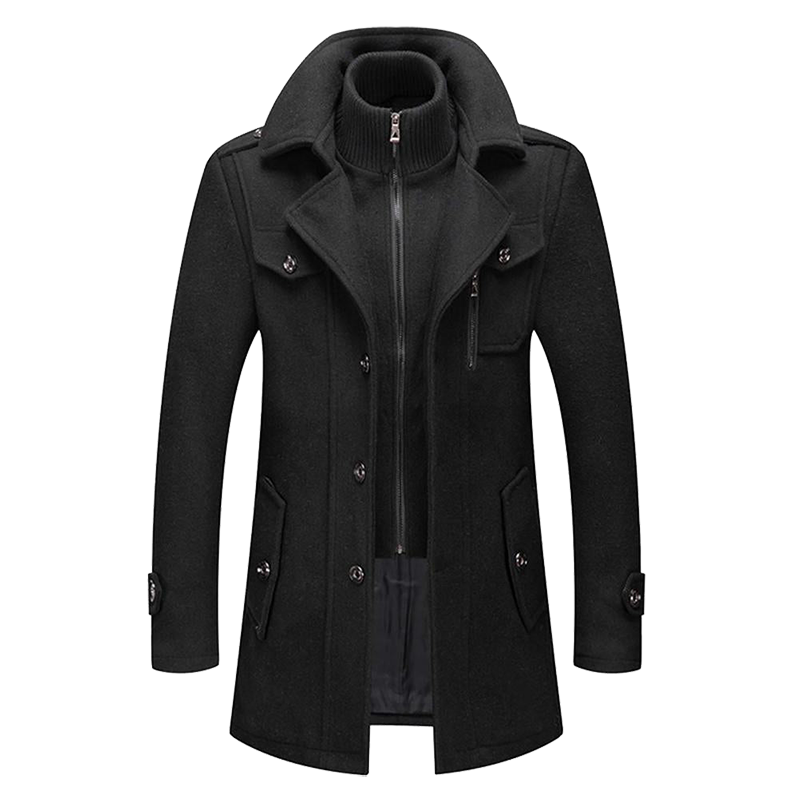 Manteau d'hiver élégant pour homme Design classique