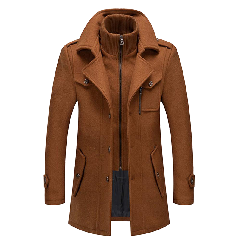 Manteau d'hiver élégant pour homme Design classique