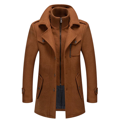 Manteau d'hiver élégant pour homme Design classique