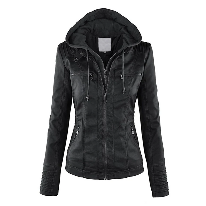 Veste féminine pratique avec capuche