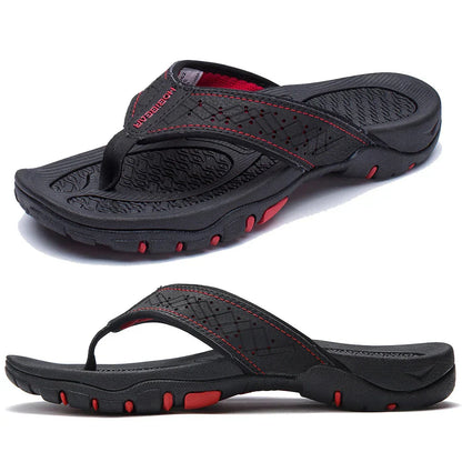 Chaussons confort pour hommes, chaussures à semelle orthopédique