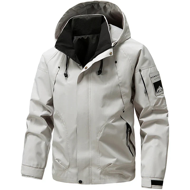 Veste softshell homme imperméable avec capuche