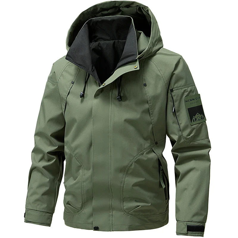 Veste softshell homme imperméable avec capuche