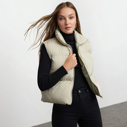 Gilet léger matelassé pour femme