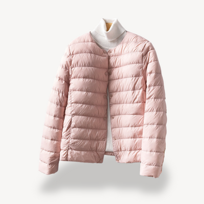 Veste d'hiver femme ajustée boutonnée