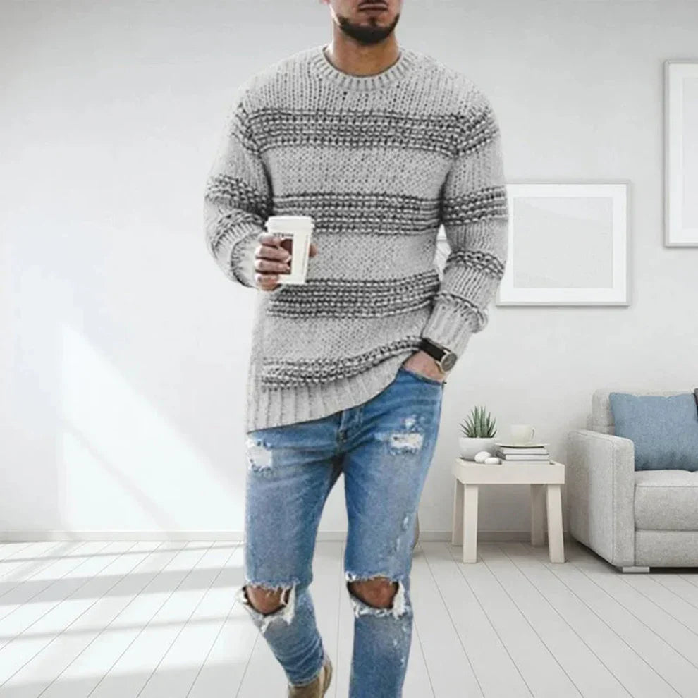 Carlo Pull Homme Doux Tricot
