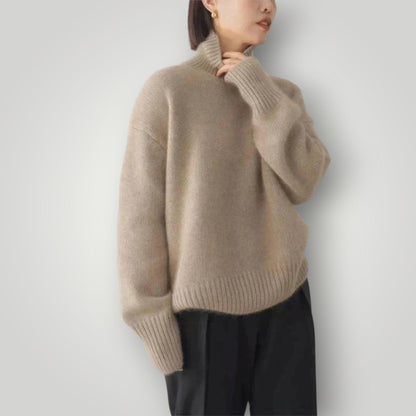 Col roulé femme doux chaud hiver