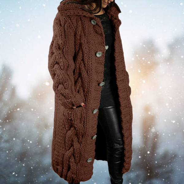 Cardigan Souple Femme Élégant