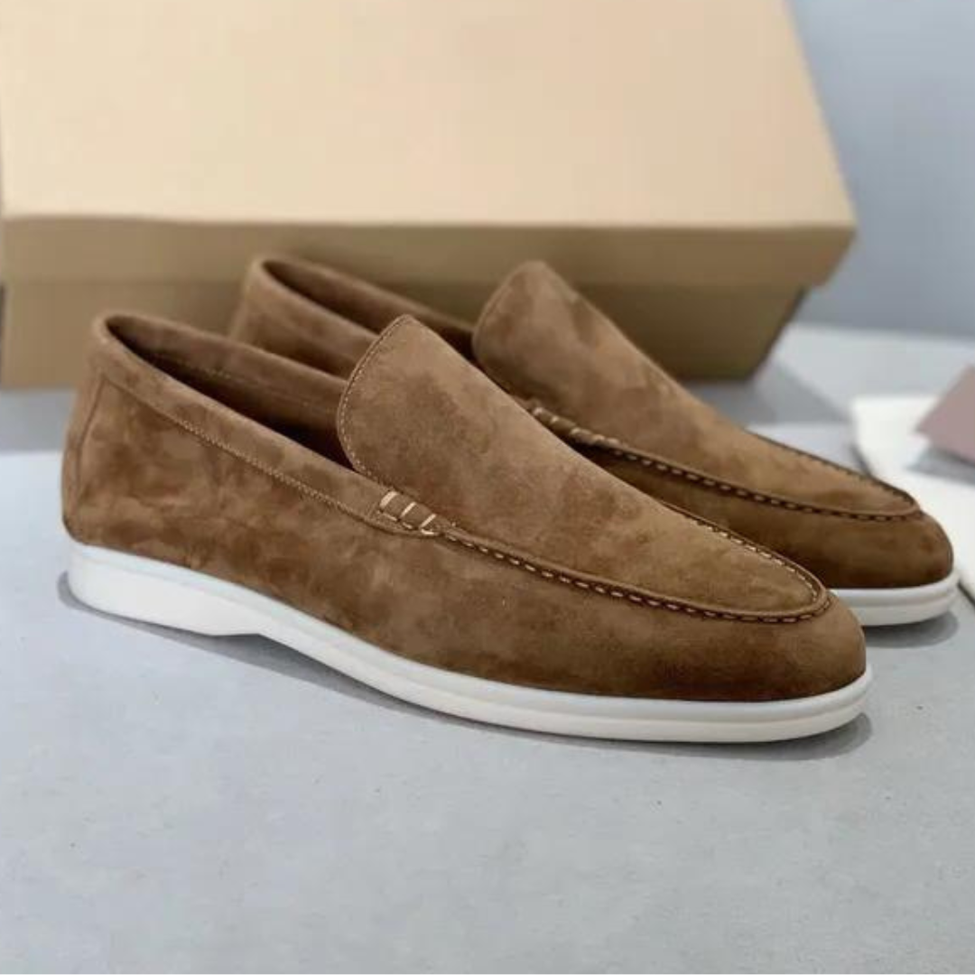 Mocassins en cuir confortables pour homme