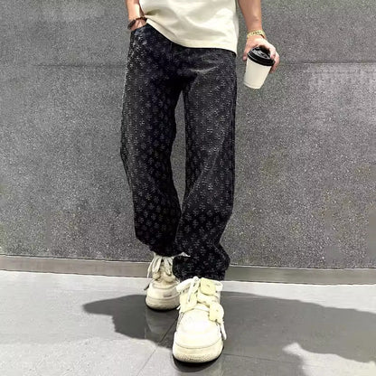 Jean Baggy Confortable Homme