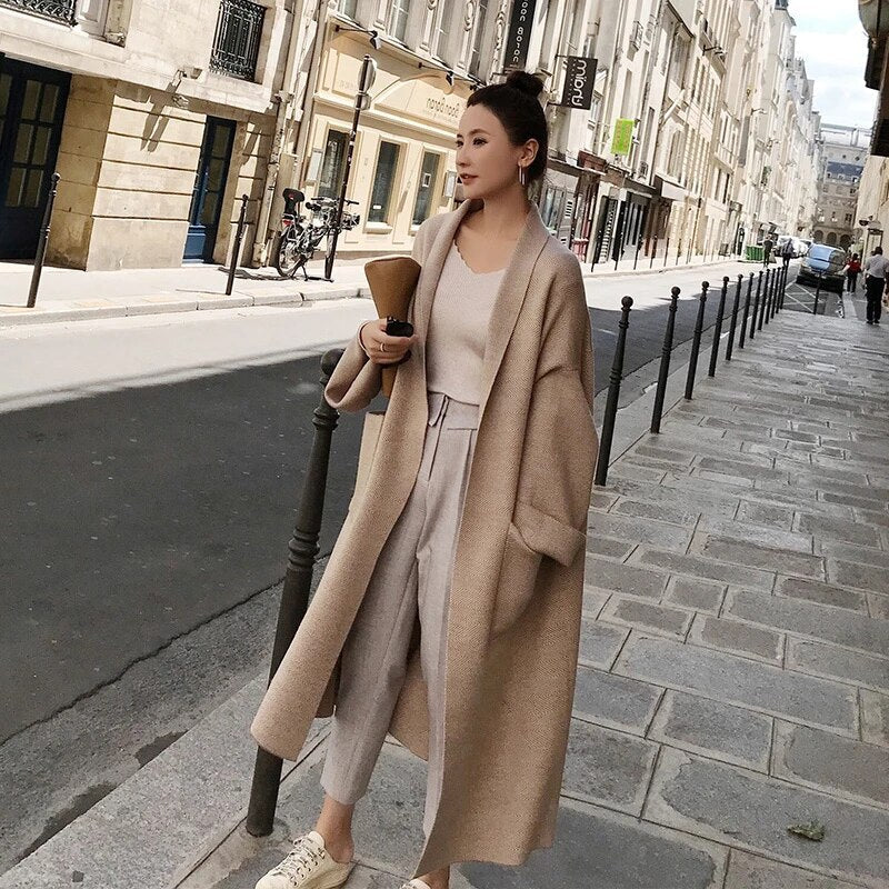 Gilet ample sans manches pour femme