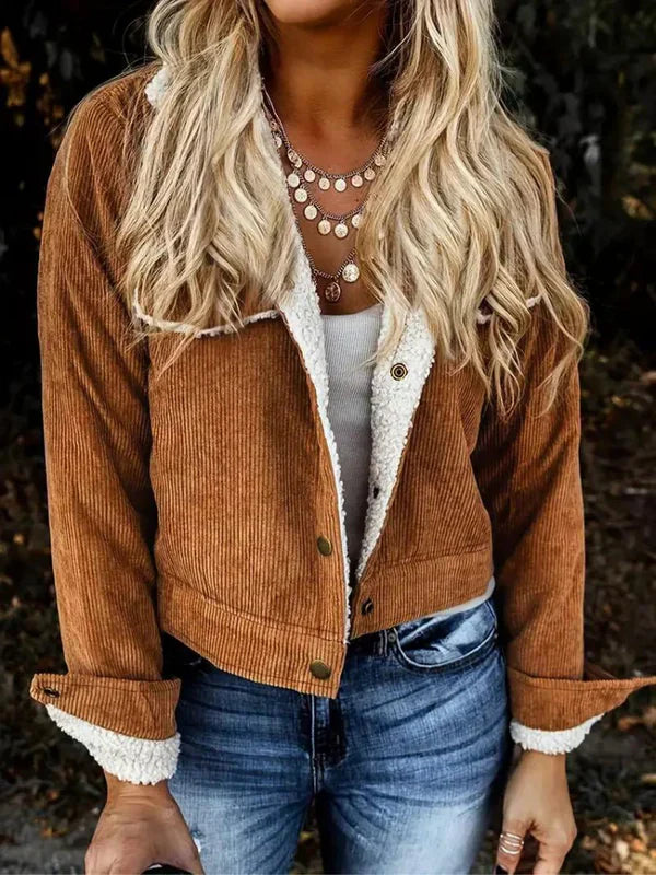 Veste d'hiver femme polaire isolée chaude
