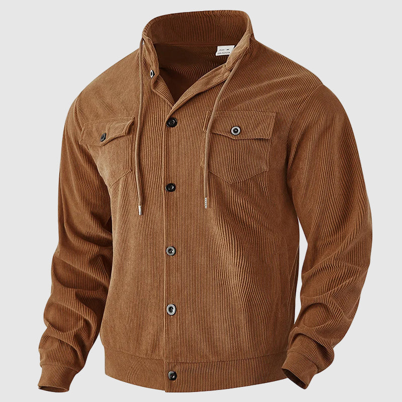 Veste en velours côtelé homme style Americana