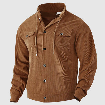 Veste en velours côtelé homme style Americana