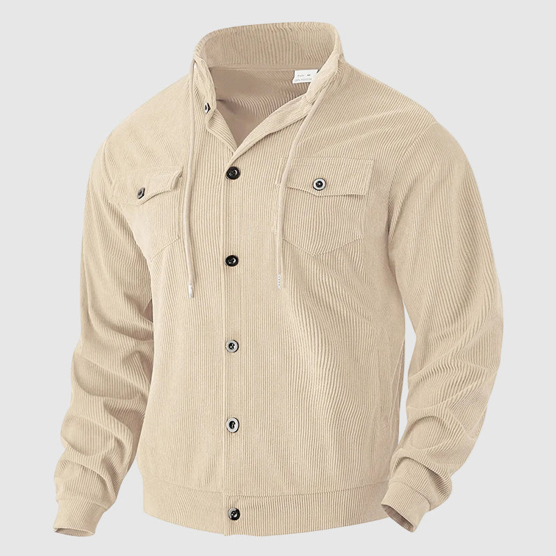 Veste en velours côtelé homme style Americana