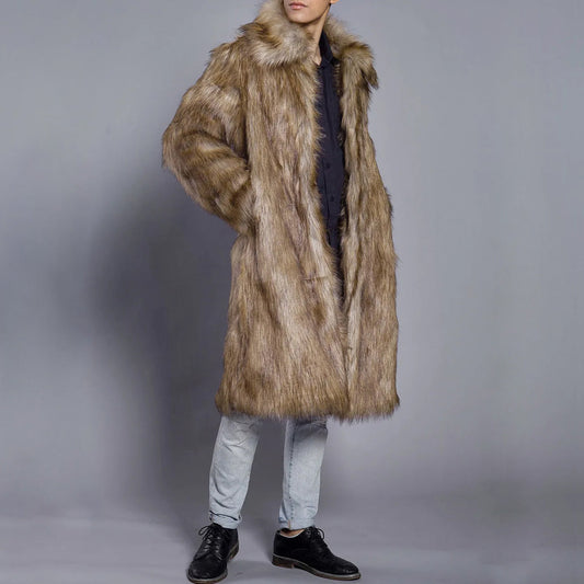 Vitali Winter Pelz-Mantel Luxus Design - IdealeKleiden
