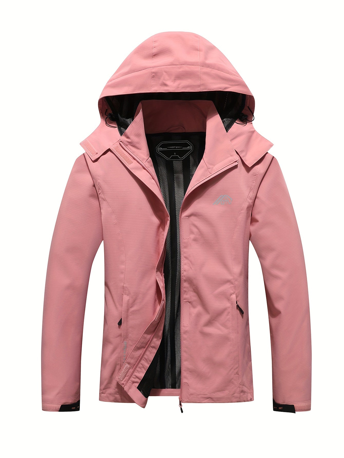 Veste d'extérieur imperméable à capuche automne printemps