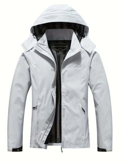 Veste d'extérieur imperméable à capuche automne printemps