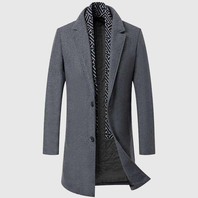 Manteau en laine intemporel Femme Élégance