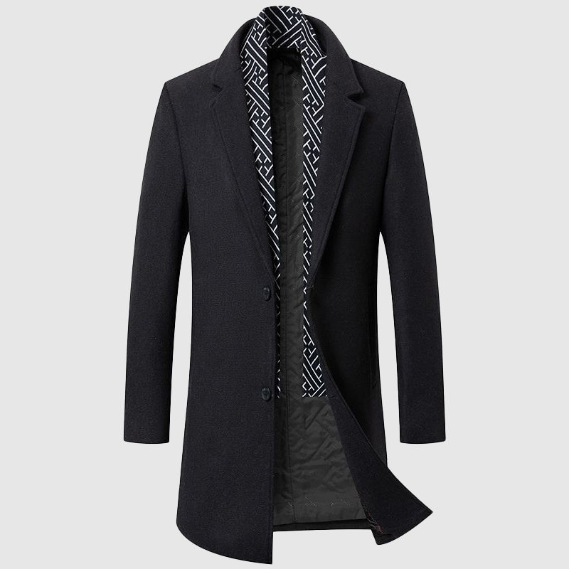 Manteau en laine intemporel Femme Élégance