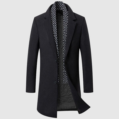 Manteau en laine intemporel Femme Élégance