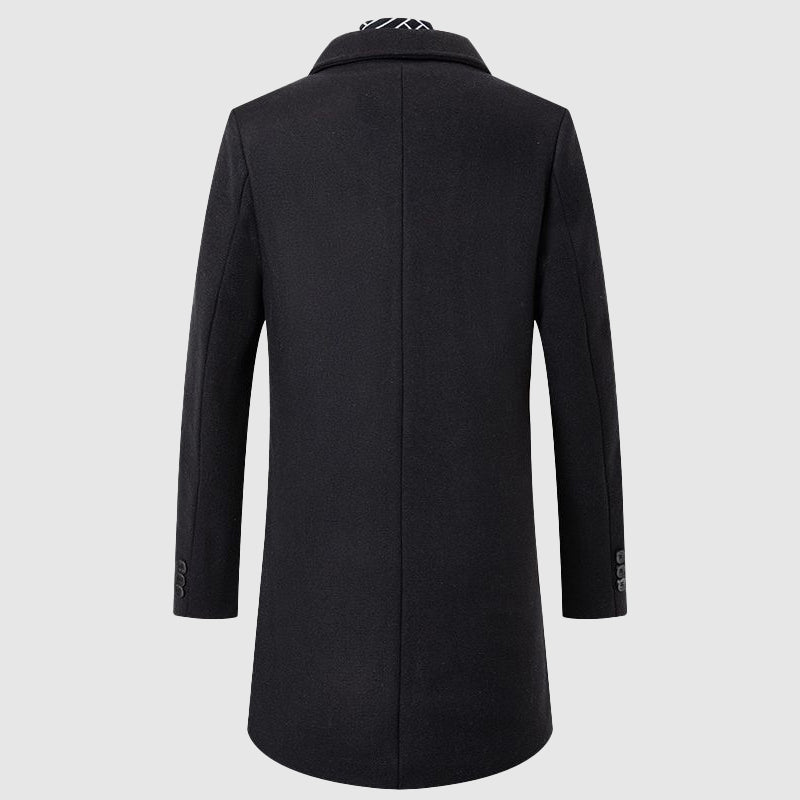 Zeitloser Wollmantel Damen Elegance - IdealeKleiden